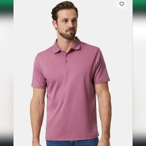 Polo T-Shirt In Rosewood